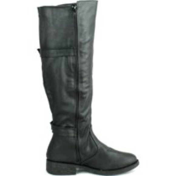 Bamboo Jagger High Zip Equestrian Boots 5.5 - Picture 2 of 7